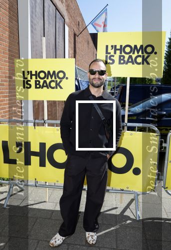 Amsterdam 22 april 2026
Presentatie nieuwe L Homo . Nicolas Keenan staat op de cover . Freek Bartels