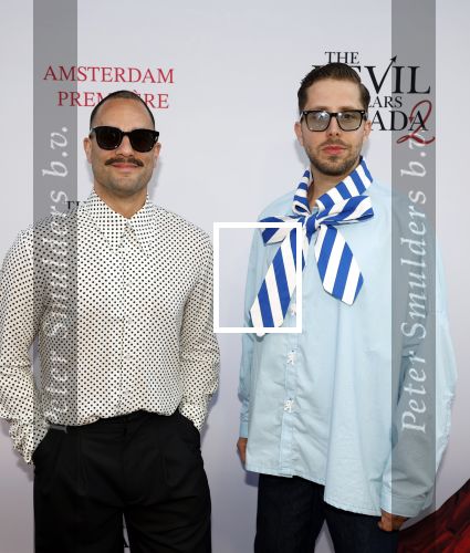 Amsterdam 28 april 2026
Premiere The Devil wears Prada 2 in Tuschinski . Freek Bartels en ...