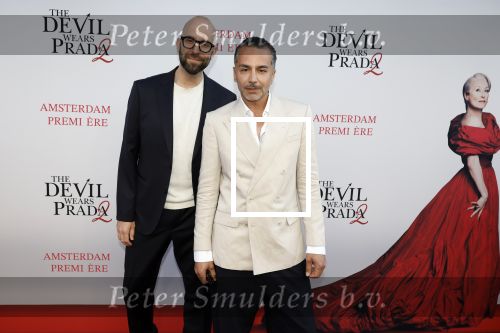 Amsterdam 28 april 2026
Premiere The Devil wears Prada 2 in Tuschinski . Gooise Mannen