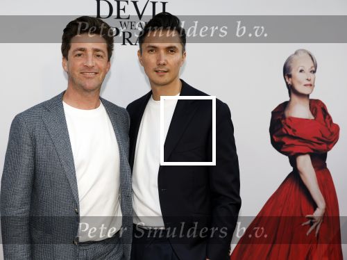 Amsterdam 28 april 2026
Premiere The Devil wears Prada 2 in Tuschinski . Hugo Kennis en Sylvester