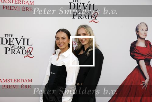 Amsterdam 28 april 2026
Premiere The Devil wears Prada 2 in Tuschinski . jada Borsato kwam m et goede vriendin Channah Jane