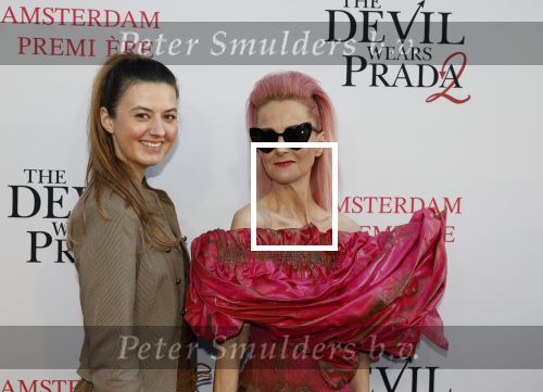 Amsterdam 28 april 2026
Premiere The Devil wears Prada 2 in Tuschinski . Jelstyle