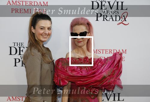 Amsterdam 28 april 2026
Premiere The Devil wears Prada 2 in Tuschinski . Jelstyle