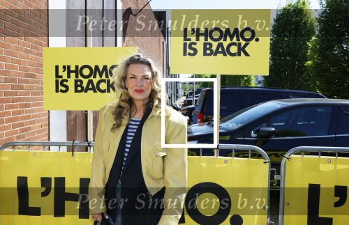 Amsterdam 22 april 2026
Presentatie nieuwe L Homo . Nicolas Keenan staat op de cover . Jildou v d Bijl