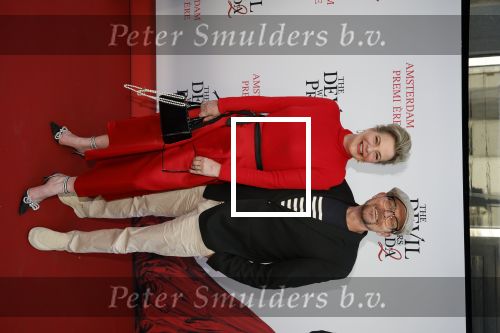 Amsterdam 28 april 2026
Premiere The Devil wears Prada 2 in Tuschinski . Justine Marcella met partner