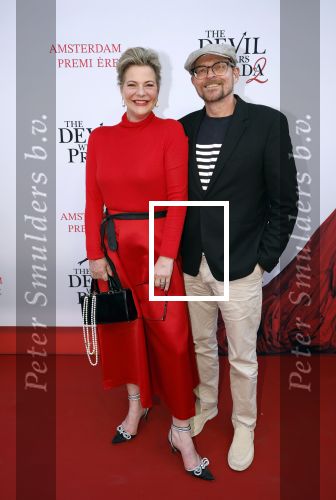 Amsterdam 28 april 2026
Premiere The Devil wears Prada 2 in Tuschinski . Justine Marcella met partner