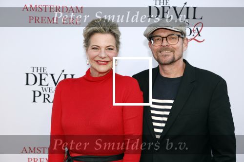 Amsterdam 28 april 2026
Premiere The Devil wears Prada 2 in Tuschinski . Justine Marcella met partner