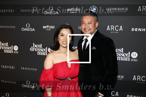Amsterdam 30 maart 2026
Verkiezing best geklede nederlandse man . Kimmylien Nguyen met haar man