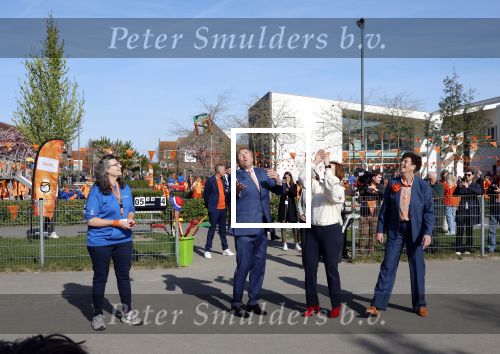 Zeewolde 17 april 2026
Koning Willem Alexander bezoekt de koningsspelen in Zeewolde . Britt Dekker presenteert het .