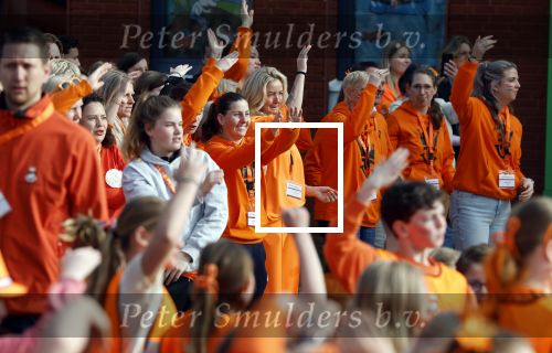 Zeewolde 17 april 2026
Koning Willem Alexander bezoekt de koningsspelen in Zeewolde . Britt Dekker presenteert het .
