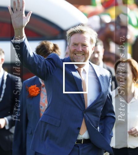 Zeewolde 17 april 2026
Koning Willem Alexander bezoekt de koningsspelen in Zeewolde . Britt Dekker presenteert het .