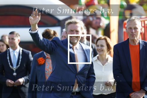 Zeewolde 17 april 2026
Koning Willem Alexander bezoekt de koningsspelen in Zeewolde . Britt Dekker presenteert het .