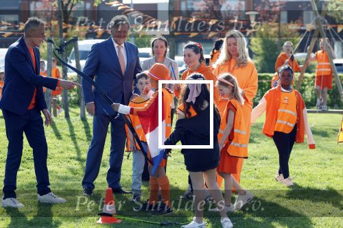 Zeewolde 17 april 2026
Koning Willem Alexander bezoekt de koningsspelen in Zeewolde . Britt Dekker presenteert het .