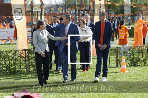 Zeewolde 17 april 2026
Koning Willem Alexander bezoekt de koningsspelen in Zeewolde . Britt Dekker presenteert het .