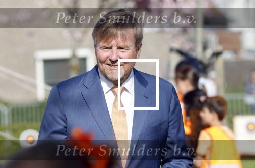 Zeewolde 17 april 2026
Koning Willem Alexander bezoekt de koningsspelen in Zeewolde . Britt Dekker presenteert het .