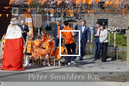 Zeewolde 17 april 2026
Koning Willem Alexander bezoekt de koningsspelen in Zeewolde . Britt Dekker presenteert het .