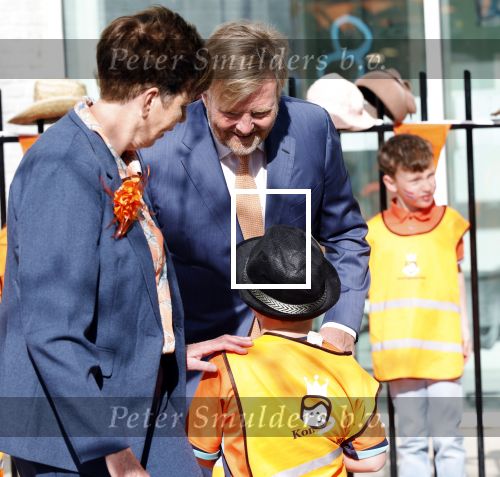 Zeewolde 17 april 2026
Koning Willem Alexander bezoekt de koningsspelen in Zeewolde . Britt Dekker presenteert het .