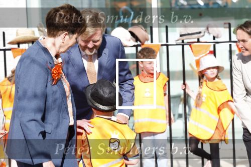 Zeewolde 17 april 2026
Koning Willem Alexander bezoekt de koningsspelen in Zeewolde . Britt Dekker presenteert het .