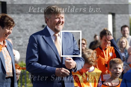 Zeewolde 17 april 2026
Koning Willem Alexander bezoekt de koningsspelen in Zeewolde . Britt Dekker presenteert het .
