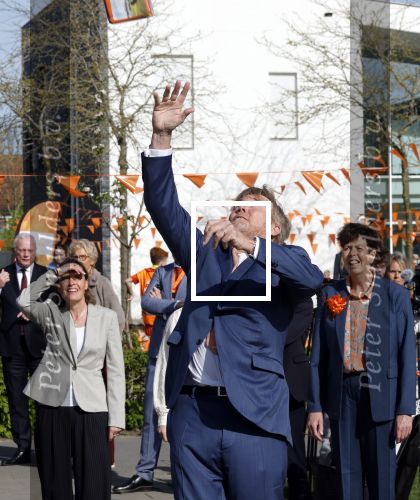 Zeewolde 17 april 2026
Koning Willem Alexander bezoekt de koningsspelen in Zeewolde . Britt Dekker presenteert het .