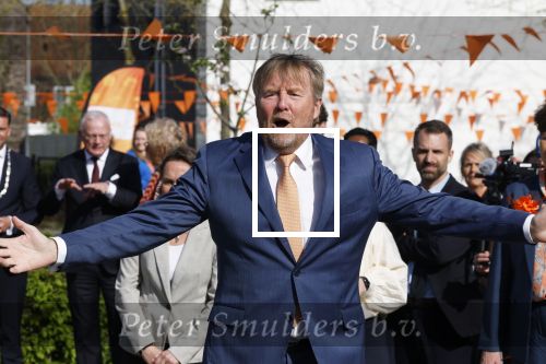 Zeewolde 17 april 2026
Koning Willem Alexander bezoekt de koningsspelen in Zeewolde . Britt Dekker presenteert het .