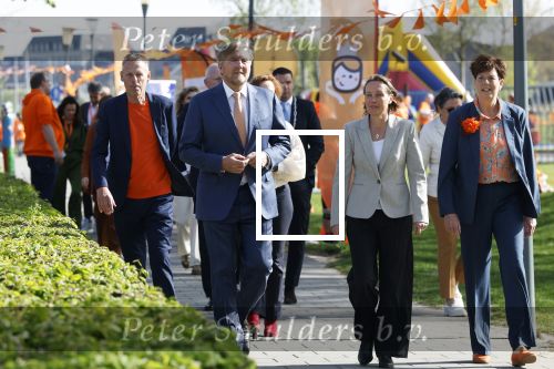 Zeewolde 17 april 2026
Koning Willem Alexander bezoekt de koningsspelen in Zeewolde . Britt Dekker presenteert het .