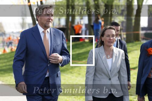 Zeewolde 17 april 2026
Koning Willem Alexander bezoekt de koningsspelen in Zeewolde . Britt Dekker presenteert het .