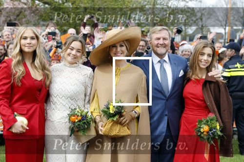 Dokkum 27 april 2026
Koningsdag is dit jaar in Dokkum . Namens de koninklijke familie zijn aanwezig : Koning Willem Alexander Koningin Maxima Prinses Amalia Prinses Alexia Prinses Ariane Prins Constantijn Prinses Laurentien Prins Maurits Prinses Marilene Prins Bernhard Prins Floris Prinses Aimee Prins Pieter Christiaan en Prinses Anita .