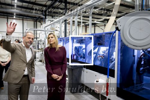 Farmsum (Hoogeveen), 1 April 2026
Koningin Maxima van Nederland bezoekt VEPA en JC-Electronics tijdens een werkbezoek in het kader van circulair ondernemerschap