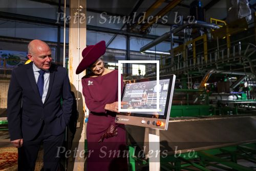 Farmsum (Hoogeveen), 1 April 2026
Koningin Maxima van Nederland bezoekt VEPA en JC-Electronics tijdens een werkbezoek in het kader van circulair ondernemerschap
