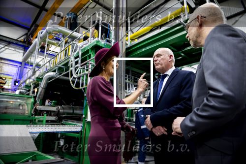 Farmsum (Hoogeveen), 1 April 2026
Koningin Maxima van Nederland bezoekt VEPA en JC-Electronics tijdens een werkbezoek in het kader van circulair ondernemerschap
