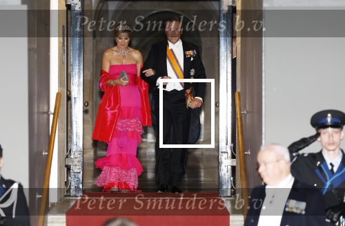 Amsterdam 23 april 2026
Koning Willem Alexander en Koningin Maxima tijdens het diner voor het Corps Diplomatique in het Koninklijk Paleis