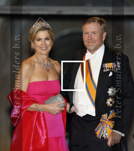 Amsterdam 23 april 2026
Koning Willem Alexander en Koningin Maxima tijdens het diner voor het Corps Diplomatique in het Koninklijk Paleis
