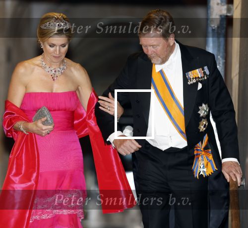 Amsterdam 23 april 2026
Koning Willem Alexander en Koningin Maxima tijdens het diner voor het Corps Diplomatique in het Koninklijk Paleis