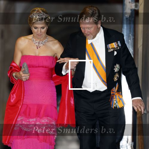 Amsterdam 23 april 2026
Koning Willem Alexander en Koningin Maxima tijdens het diner voor het Corps Diplomatique in het Koninklijk Paleis