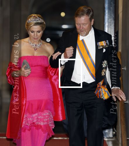Amsterdam 23 april 2026
Koning Willem Alexander en Koningin Maxima tijdens het diner voor het Corps Diplomatique in het Koninklijk Paleis