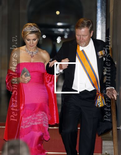 Amsterdam 23 april 2026
Koning Willem Alexander en Koningin Maxima tijdens het diner voor het Corps Diplomatique in het Koninklijk Paleis