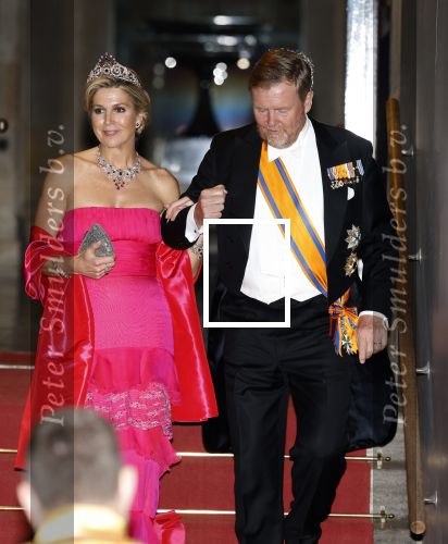 Amsterdam 23 april 2026
Koning Willem Alexander en Koningin Maxima tijdens het diner voor het Corps Diplomatique in het Koninklijk Paleis