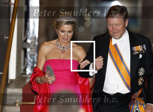 Amsterdam 23 april 2026
Koning Willem Alexander en Koningin Maxima tijdens het diner voor het Corps Diplomatique in het Koninklijk Paleis