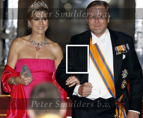 Amsterdam 23 april 2026
Koning Willem Alexander en Koningin Maxima tijdens het diner voor het Corps Diplomatique in het Koninklijk Paleis