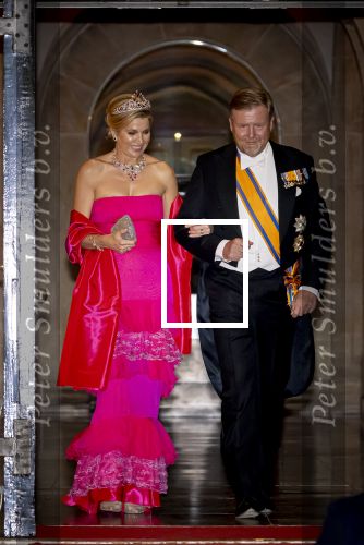 Amsterdam 23 april 2026
Koning Willem Alexander en Koningin Maxima tijdens het diner voor het Corps Diplomatique in het Koninklijk Paleis
