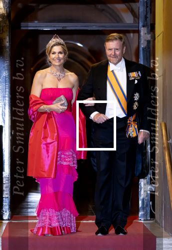 Amsterdam 23 april 2026
Koning Willem Alexander en Koningin Maxima tijdens het diner voor het Corps Diplomatique in het Koninklijk Paleis