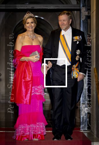 Amsterdam 23 april 2026
Koning Willem Alexander en Koningin Maxima tijdens het diner voor het Corps Diplomatique in het Koninklijk Paleis