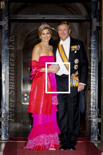 Amsterdam 23 april 2026
Koning Willem Alexander en Koningin Maxima tijdens het diner voor het Corps Diplomatique in het Koninklijk Paleis