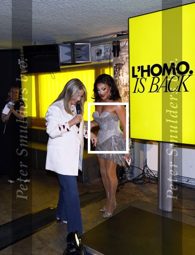 Amsterdam 22 april 2026
Presentatie nieuwe L Homo . Nicolas Keenan staat op de cover . Linda de Mol