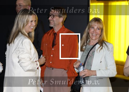 Amsterdam 22 april 2026
Presentatie nieuwe L Homo . Nicolas Keenan staat op de cover . Linda de Mol en haar Manager Xenia Kasper