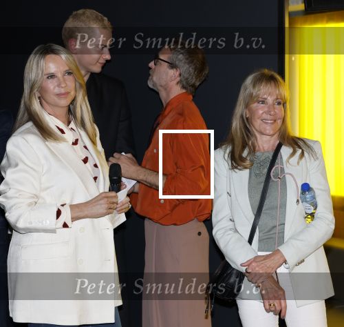 Amsterdam 22 april 2026
Presentatie nieuwe L Homo . Nicolas Keenan staat op de cover . Linda de Mol en haar Manager Xenia Kasper