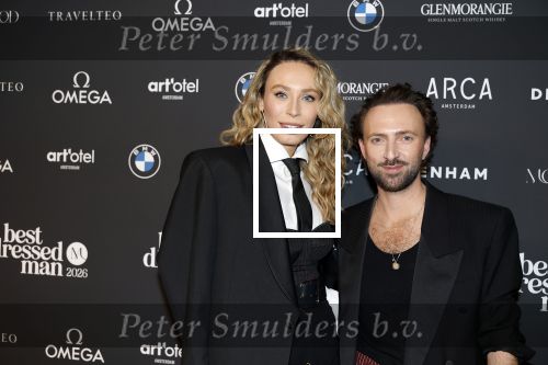 Amsterdam 30 maart 2026
Verkiezing best geklede nederlandse man . Loiza Lamers kwam met stylist Tommy Driessen