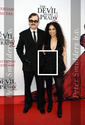 Amsterdam 28 april 2026
Premiere The Devil wears Prada 2 in Tuschinski . Luuk v d Rijt en Marwa Omari