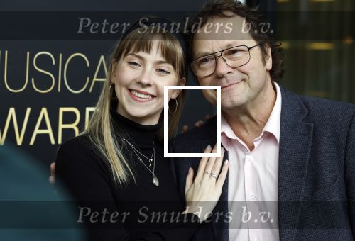 Amsterdam 20 april 2026
Bekendmaking genomineerden Musicalawards tijdens lunch bij de postcodeloterij . Maaike Franken en Han Oldigs